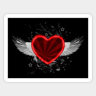 Wing Heart Magnet